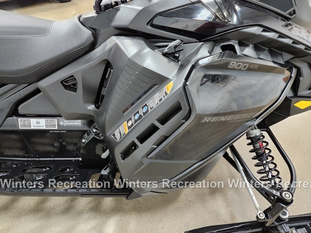 2024 Ski-Doo Renegade Adrenaline 900 Ace Snowmobile, Black