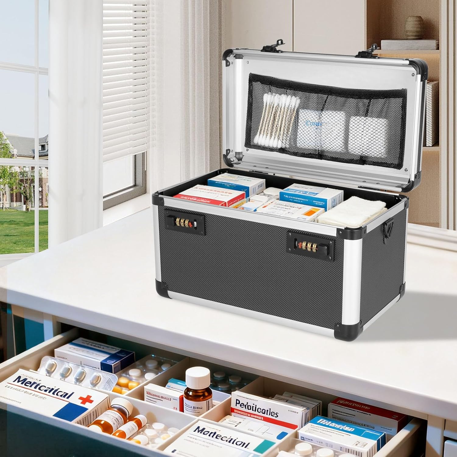 Medicine Box with Combination Lock - 15