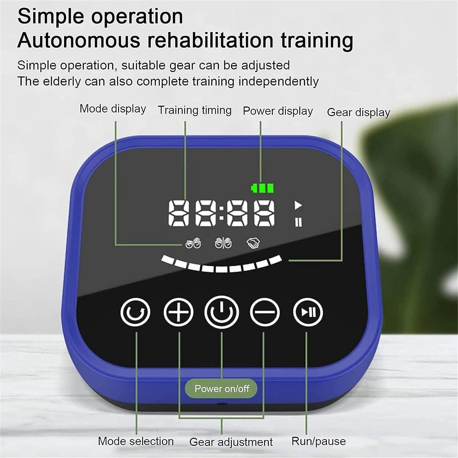 Hand Rehabilitation Robot Gloves Rehabilitation Robot Gloves ，Hand Rehabilitation Device Help Patient With Hand Dysfunction ， Rehabilitation Training To Make Your Fingers Younger ( Color : Righthand ,