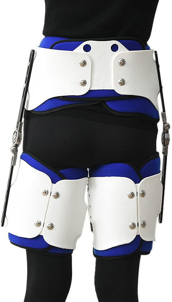 Post-op ROM Hinged Hip Waist Abduction Brace Fixation Hinge Adjustable Waist Leg Brace Thigh Injury for Hip Management Immobilization