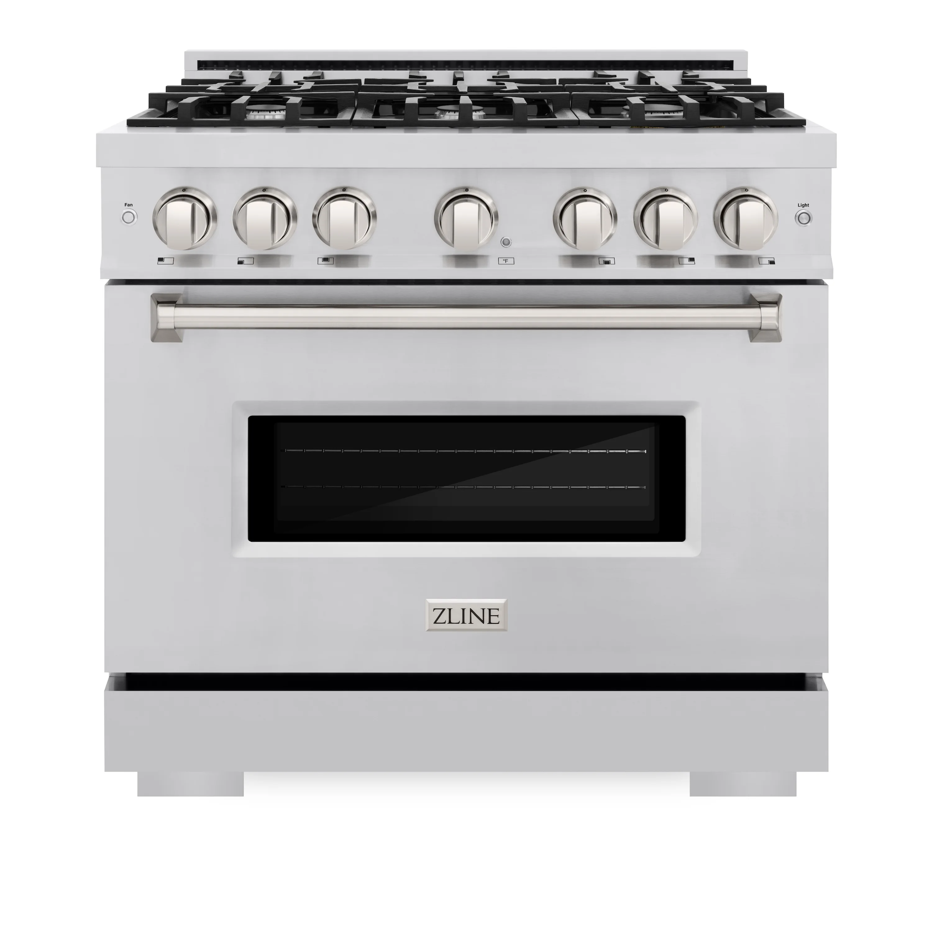 ZLINE 36-Inch Classic Series Dual Fuel Range with 6 Gas Burner Cooktop and 5.2 Cu. Ft. Electric Convection Oven in Stainless Steel (CDR36)