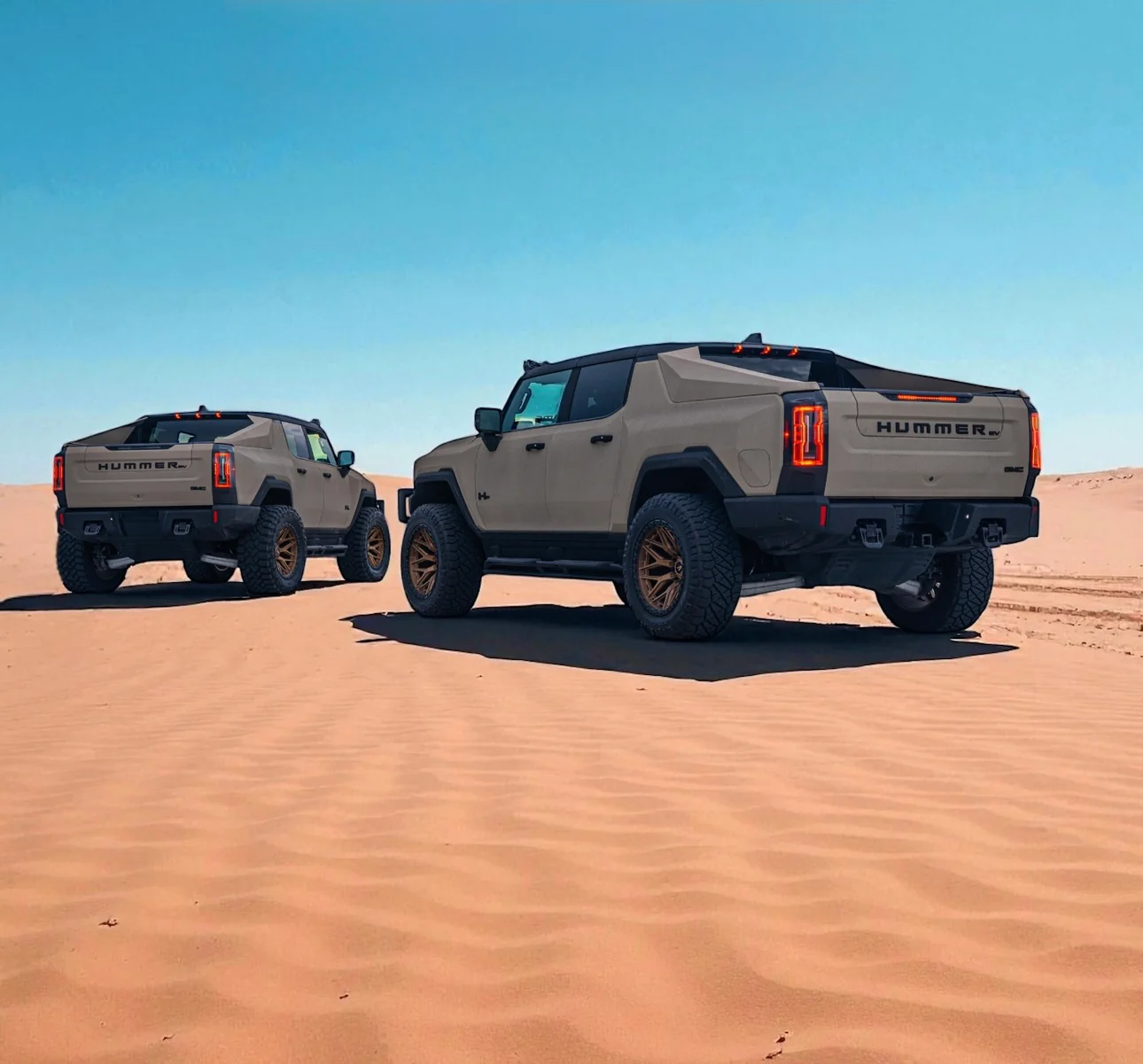 GMC Hummer EV Slantback Humvee Fast Back Inserts 2021-2026