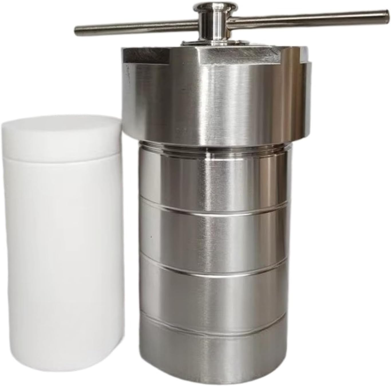 Hydrothermal Synthesis Reactor, with PTFE Liner-High-Pressure Digestion Vessel for Lab Use-PTFE&Stainless Steel&PPL(30ml)
