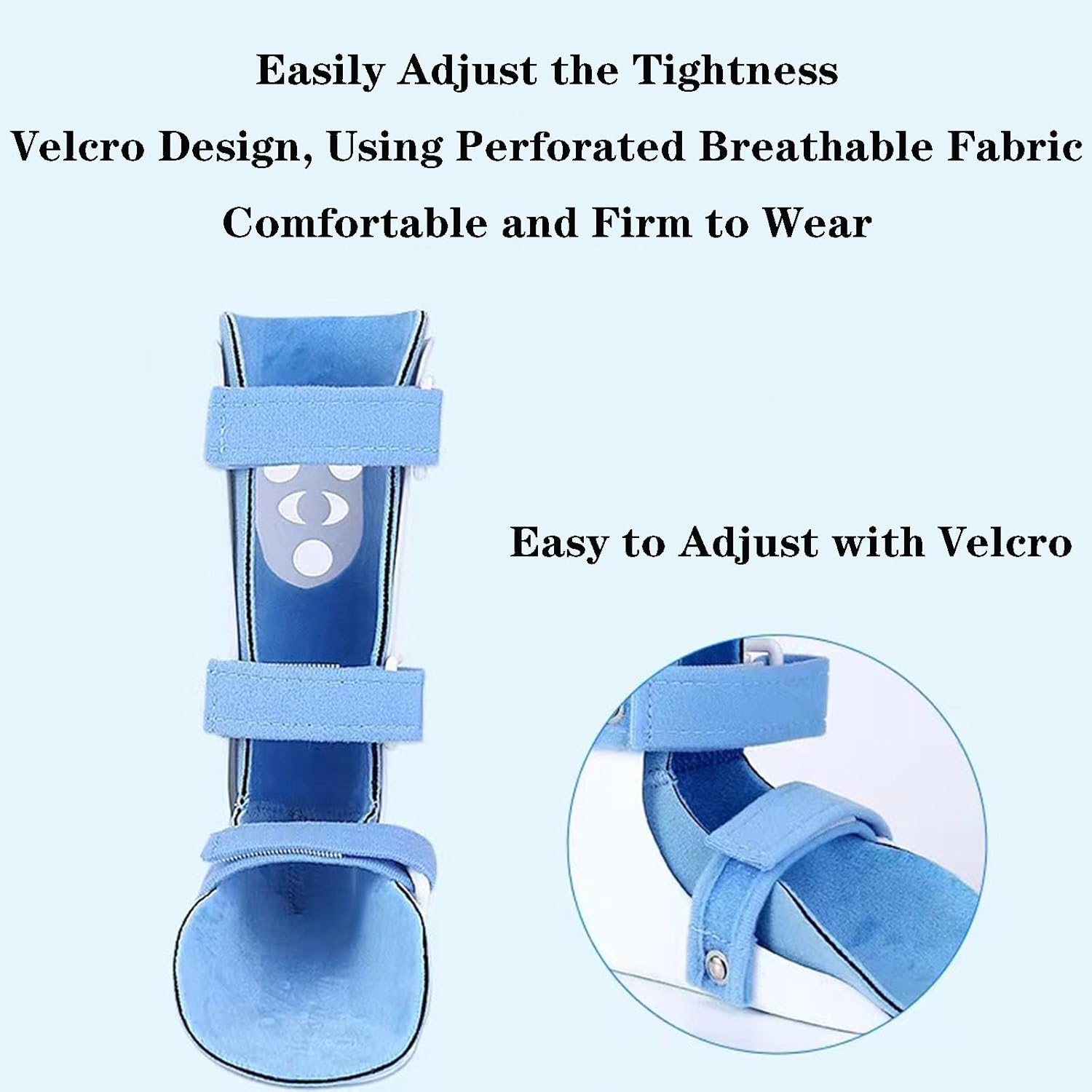 SFKLYU Pediatric AFO Kids Ankle Foot Brace Drop Foot Splint Orthosis Kids AFO Boot for Tip Toe Walking,XL