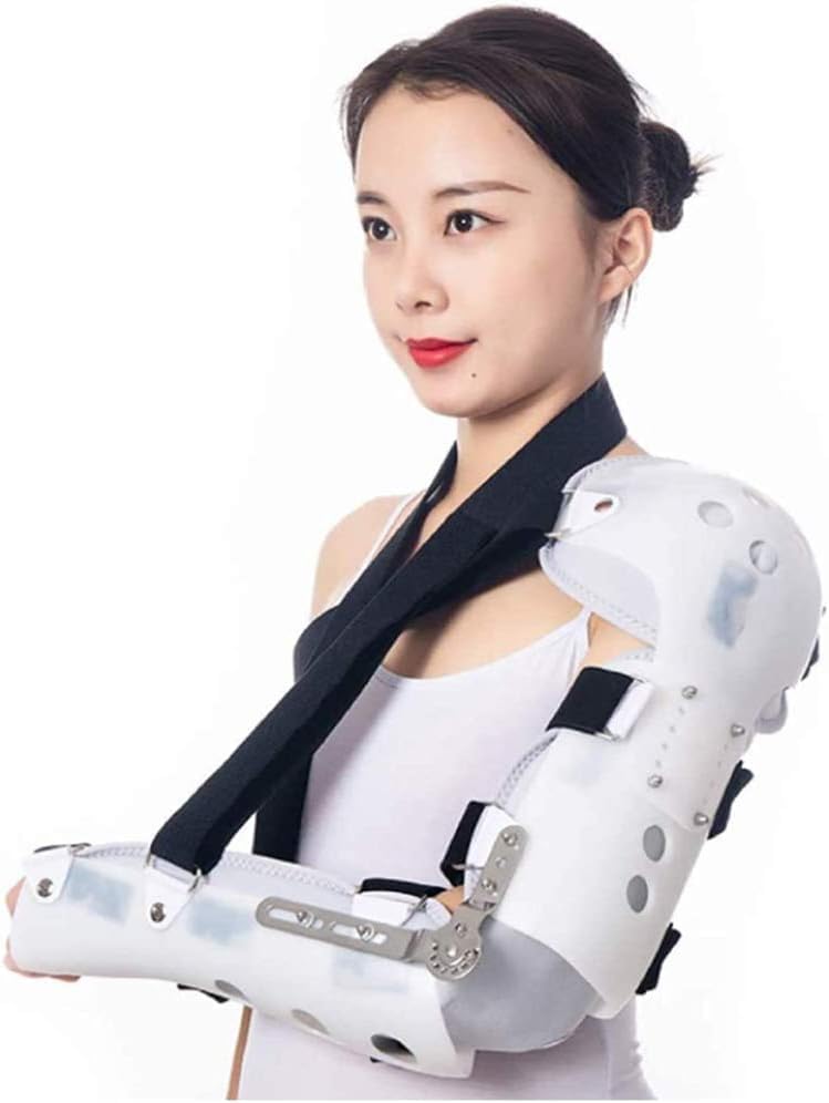 Right Arm Sling Support Shoulder Immobilizer Brace, Adjustable Hand Forearm Sling, Rotator Cuff Support, Stabilize Broken Arm, Rotator Cuff, AC Joint, Dislocate for Men and Women.