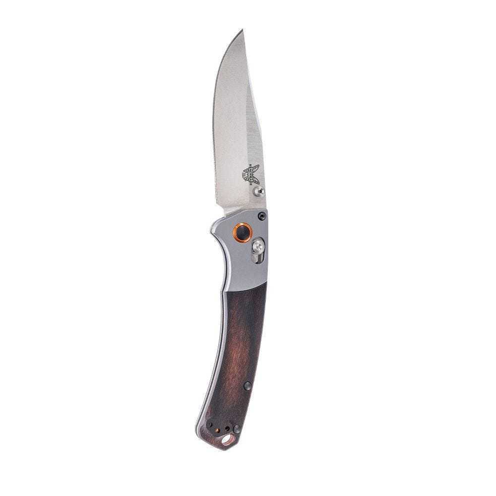 Benchmade 15085-2 Mini Crooked River Hunting Folding Knife (Plain Clip-Point)