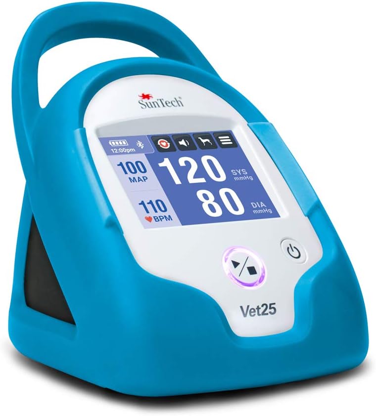 SunTech Vet25 Veterinary Continuous Interval Blood Pressure Monitor (Peacock Blue)