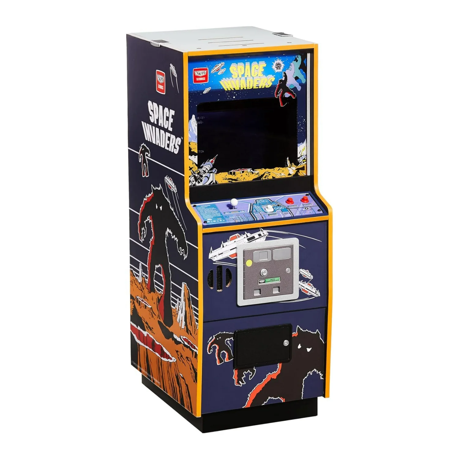 Numskull Quarter Arcades Quarter Sized Space Invaders Mini Arcade Machine