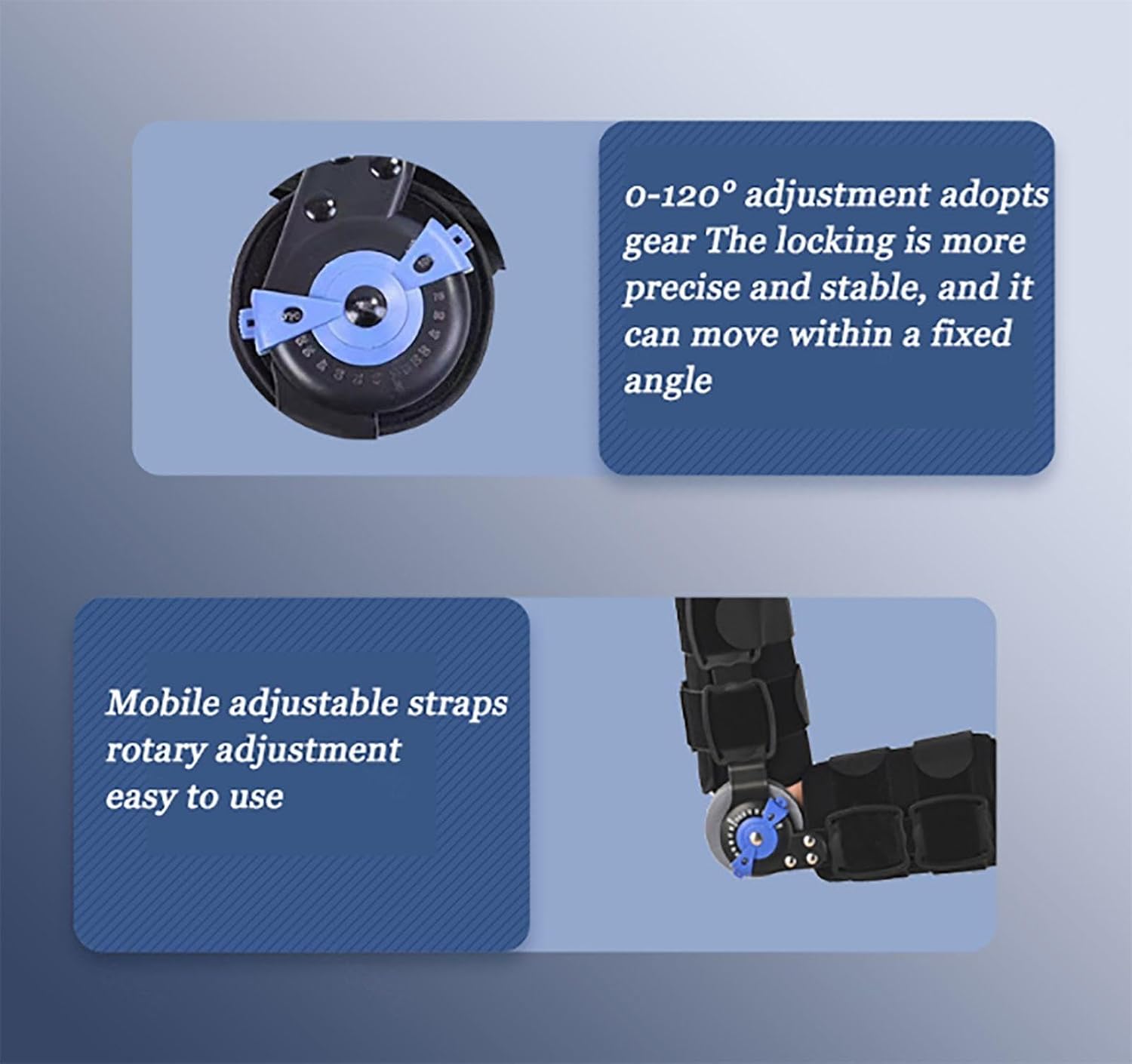 Adjustable Elbow Splint Hinged Elbow Brace|Cubital Tunnel Syndrome Elbow Support|Adjustable Post Operative Elbow Brace| Night Sleep Support & Pain Relief|Tendonitis|Fits Left & Right