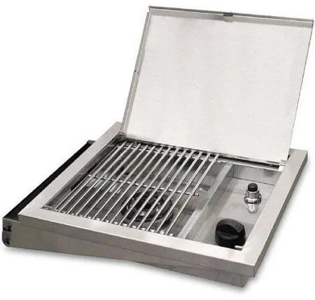 Broilmaster Infrared Side Burner with 10,000 BTU Capacity and Liquid Propane Compatibility for DPA153 Side Shelf (DPA151P)聽