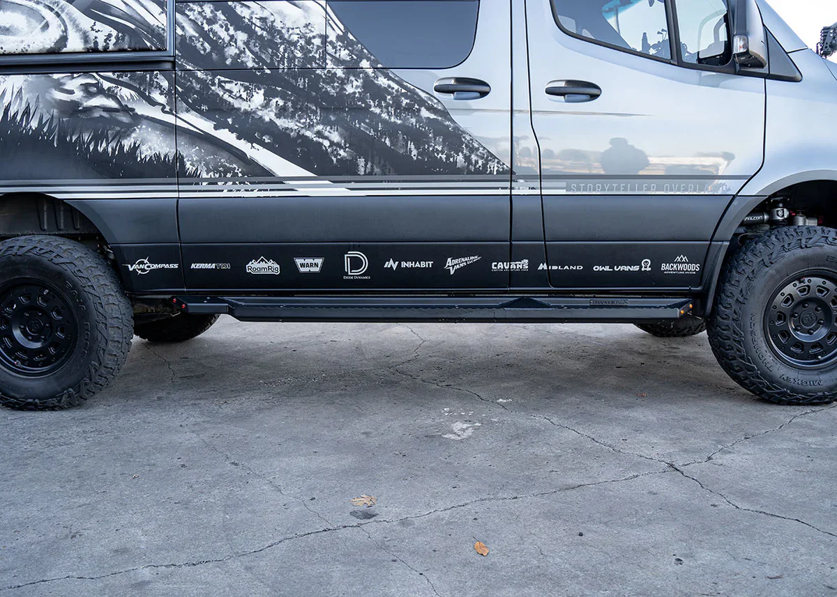 Sprinter Side Steps – Long / Flat Version (Passenger Side)