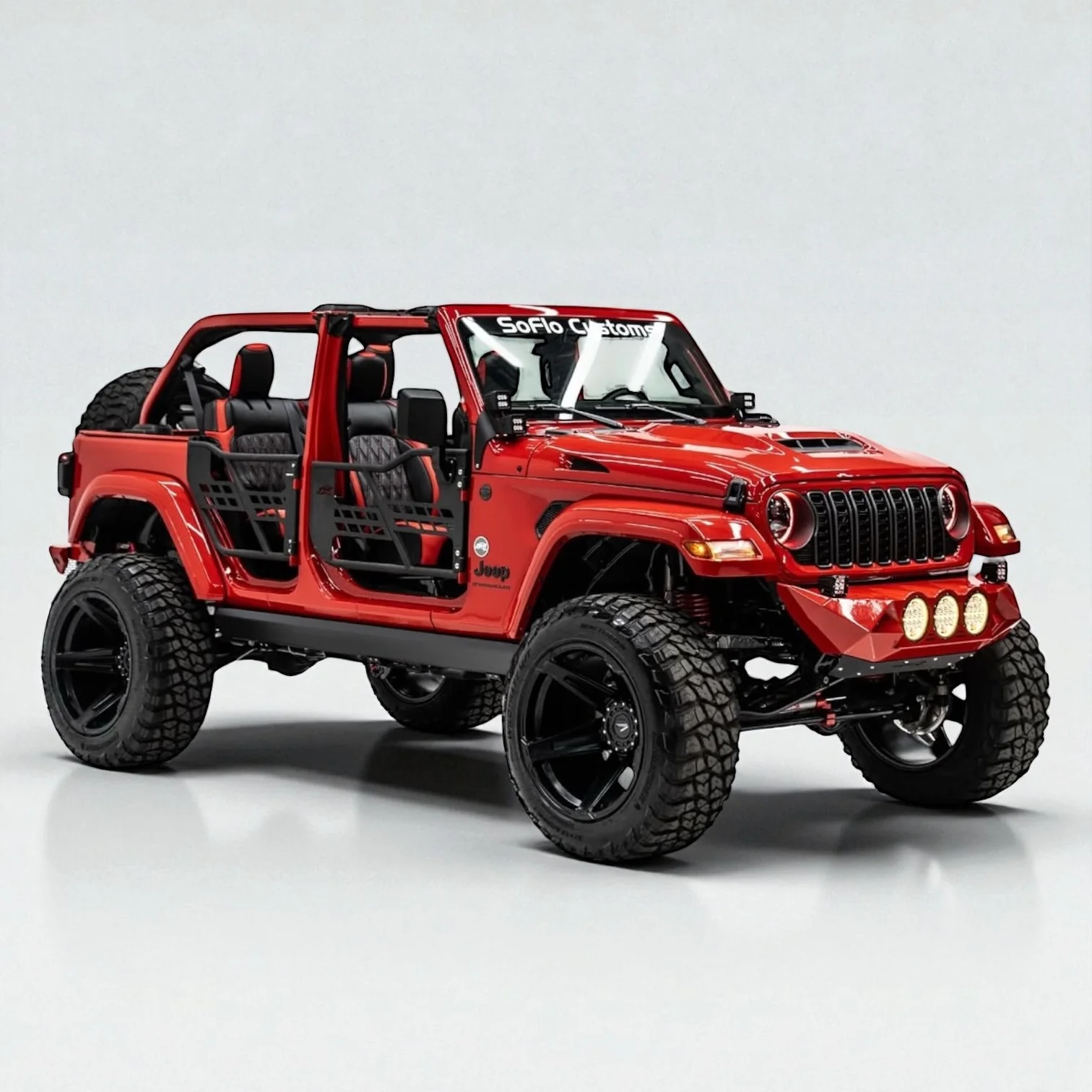 Jeep Wrangler Powersteps Running Boards 2018-2026 4 Door