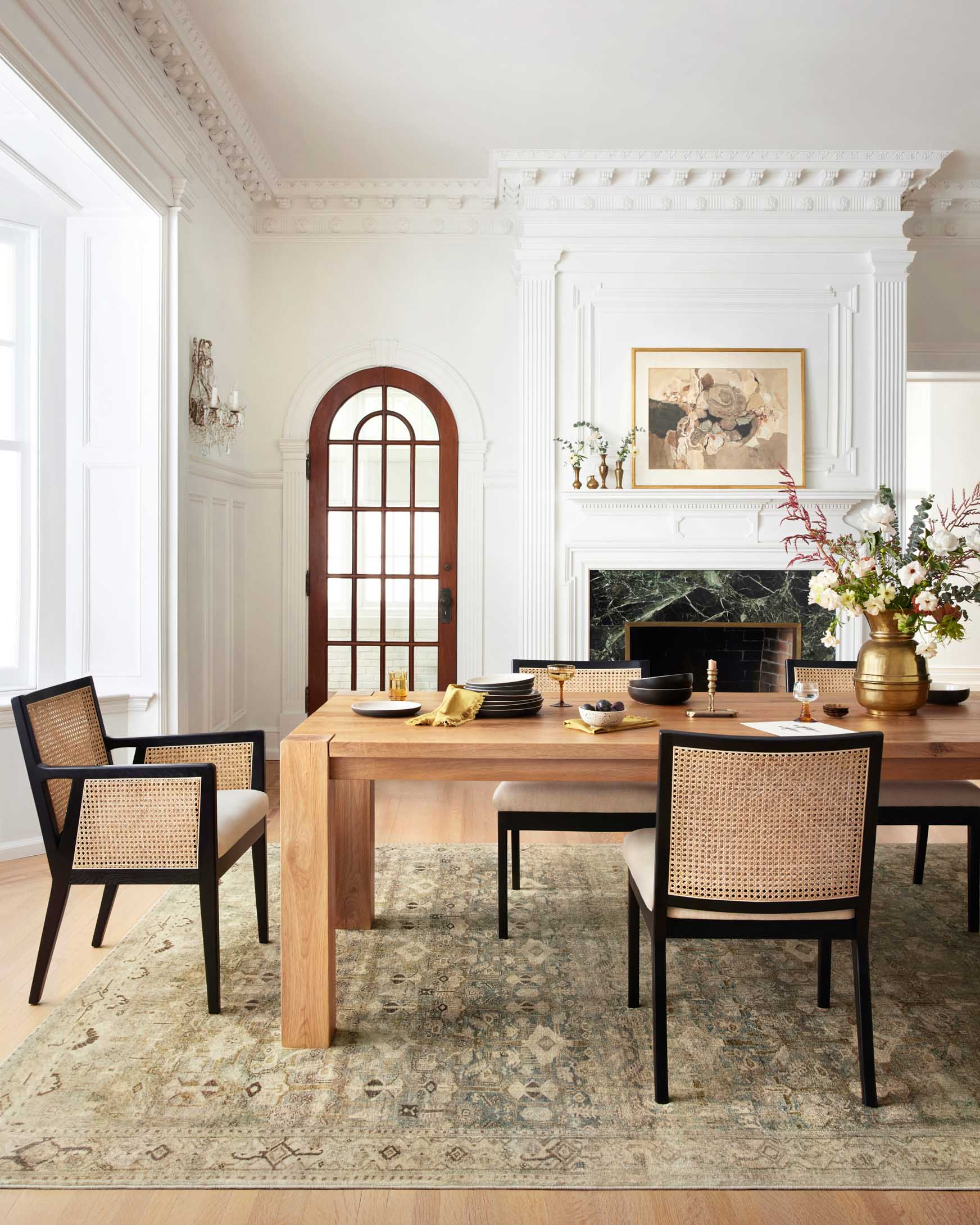 Loloi II Margot Collection - Traditional Power Loomed Rug in Antique & Sage (MAT-04)