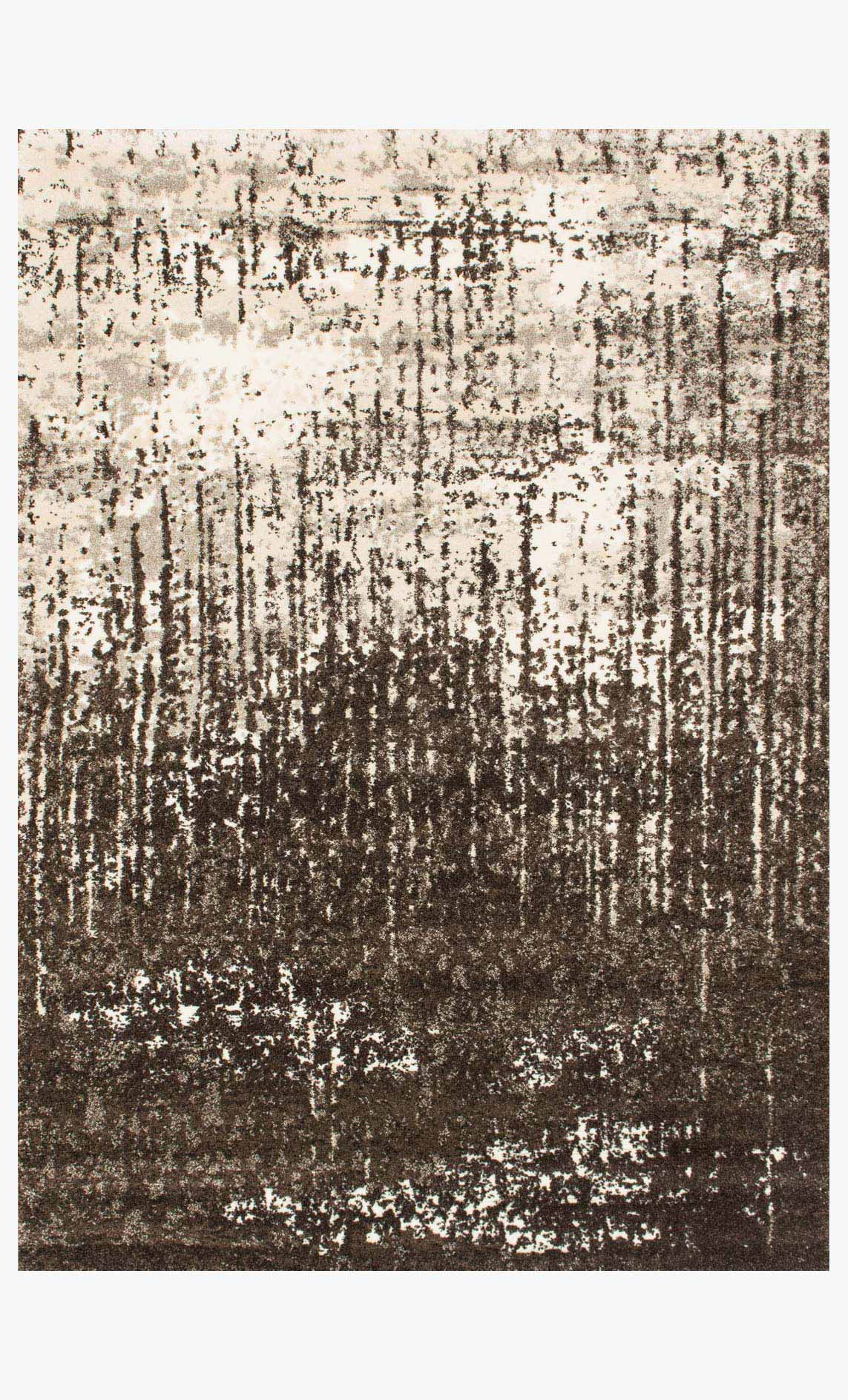 Loloi Viera Collection - Contemporary Power Loomed Rug in Ivory & Brown (VR-02)