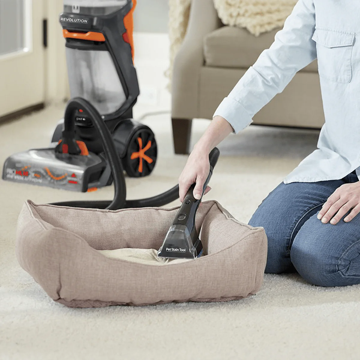 Bissell 3579 ProHeat 2X Revolution Pet Upright Carpet Cleaner