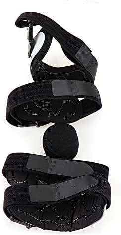 Knee Braces for Knee Pain Arthritis Hinged ROM Knee Brace, Adjustable Post Op Patella Brace Support Stabilizer Pad Orthosis Splint Wrap Medical Orthopedic Guard Protector (Size : Left)