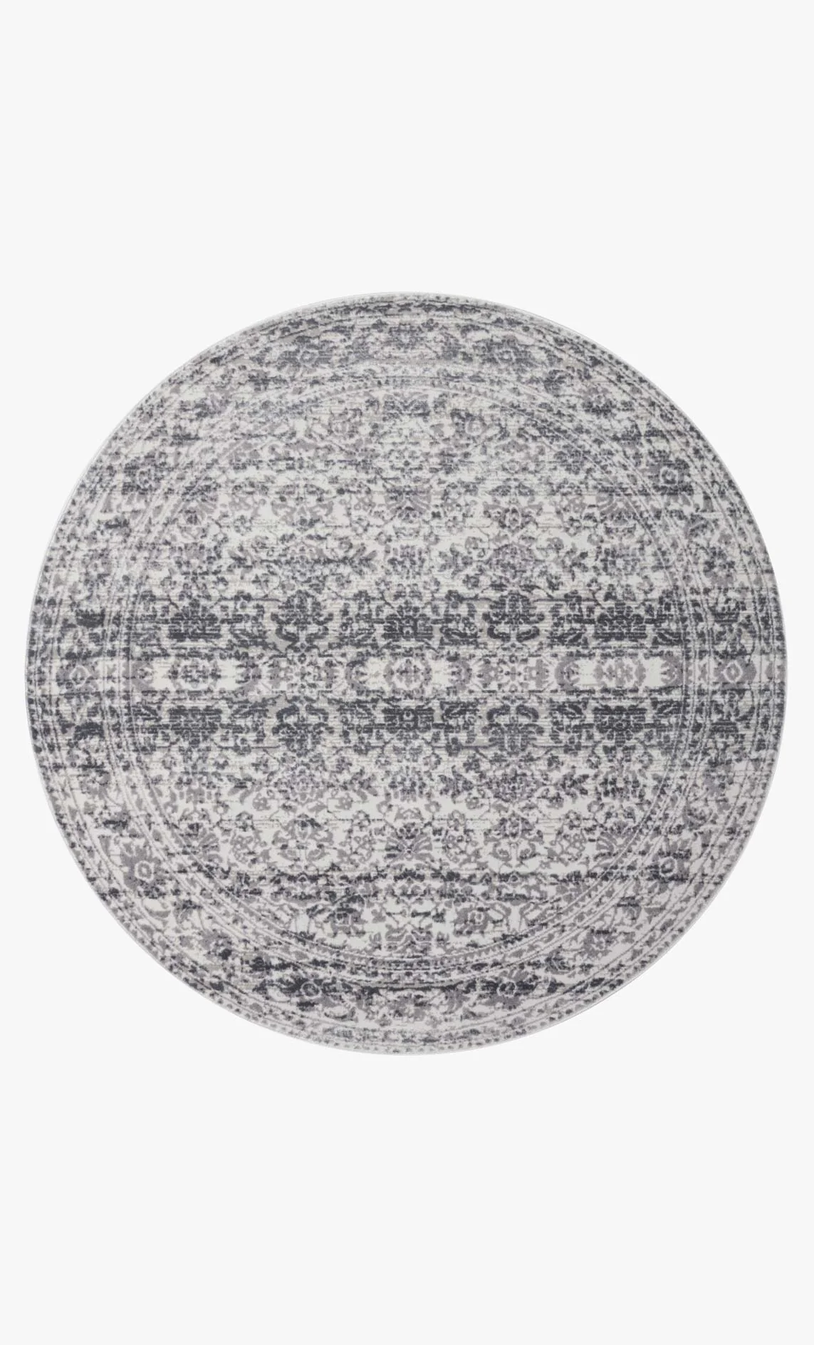 Loloi Patina Collection - Transitional Power Loomed Rug in Pebble & Stone (PJ-06)