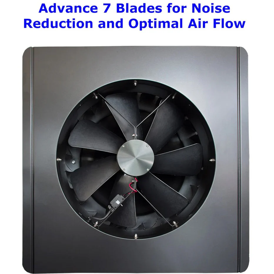 iLiving ILG8SF301 HYBRID-Ready Smart Thermostat Solar Roof Attic Exhaust Fan