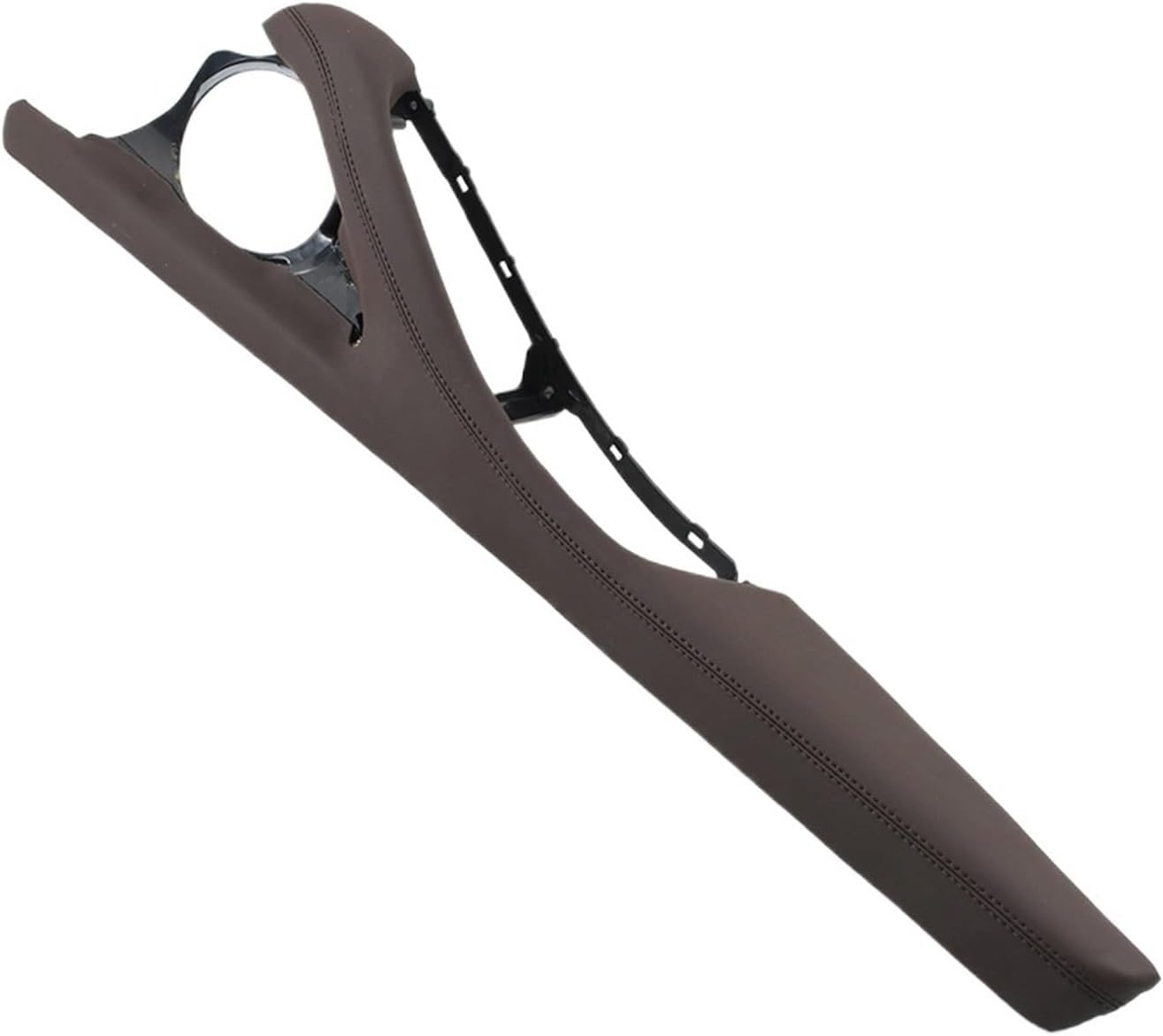 LHD RHD Left Right Driver Side Door Armrest Leather Outer Frame Support Bracket Compatible For BMW 5 Series F10 F11 F18 520 523 525 528 530(RHD Moka)