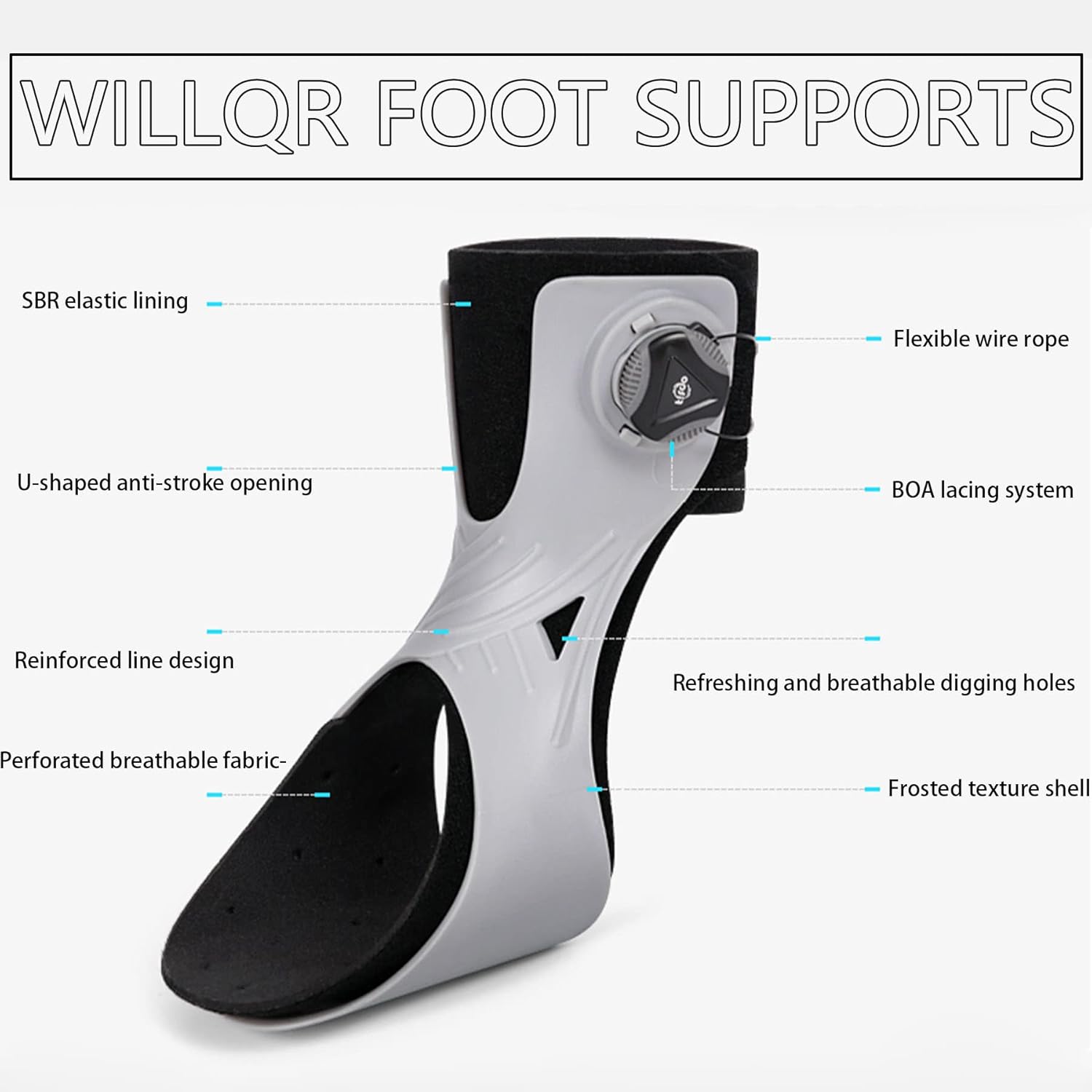 WILLQR Drop Foot Brace