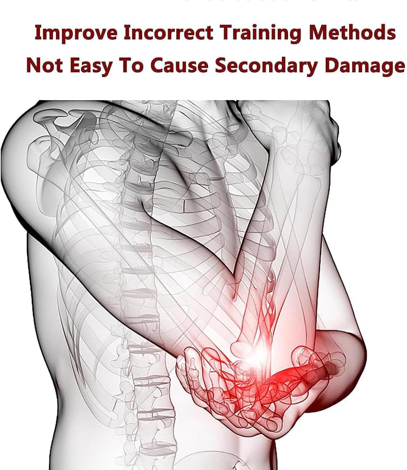 Elbow Rehabilitation Device, -15°-170° Adjustable Angle, Elbow Stretching Trainer for Ligament Strain, Arm Fracture, Flexion and Extension Recovery Exercises