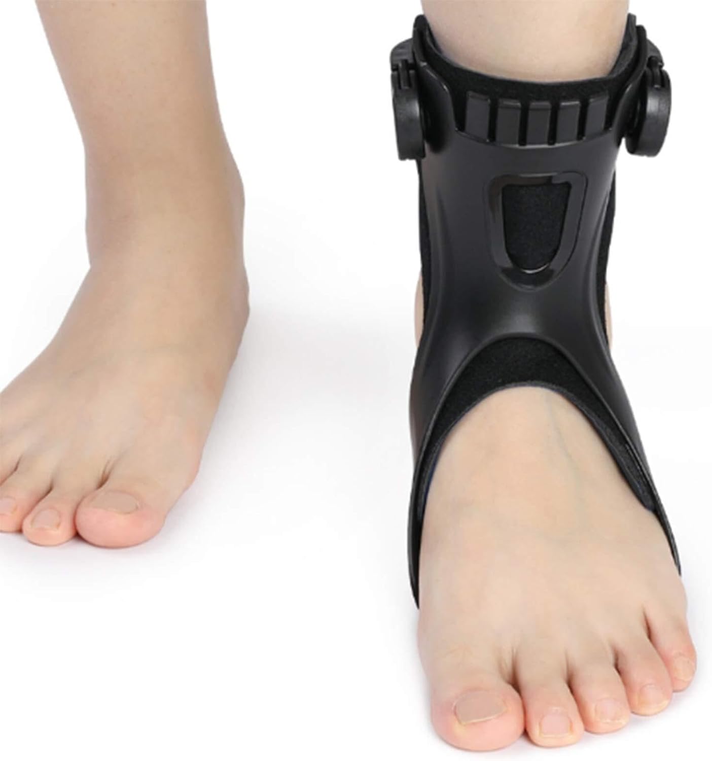 Drop Foot Support Brace Foot Drop Orthosis Ankle Brace Ankle Splint for Sprains, Tendonitis/Women and Men,1 Pair,L, Left Single