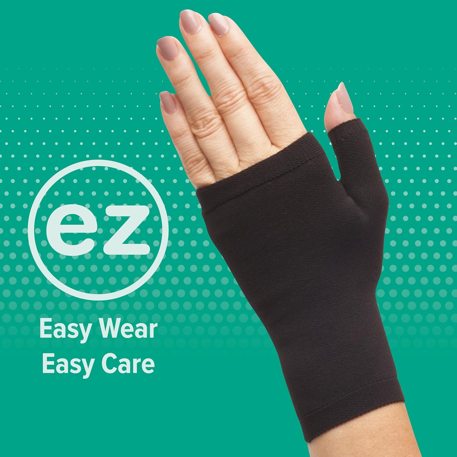 Juzo Basic 4411ad 20-30mmhg Knee-High Closed Toe Compression Stocking,Black,S Left