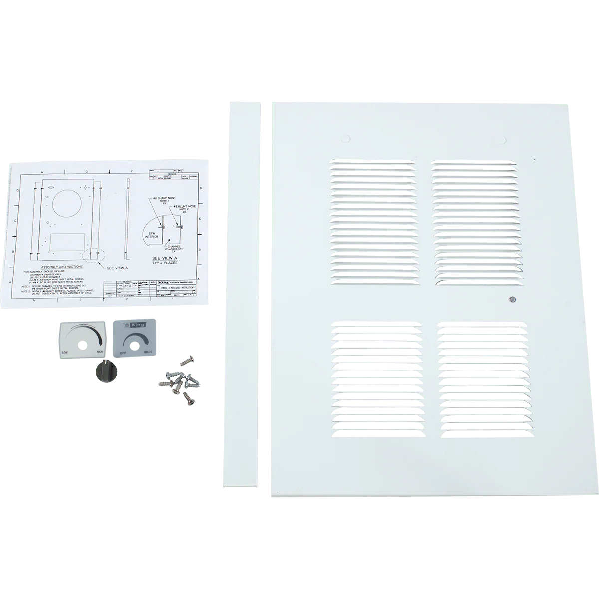 King Electric EFWOG Retrofit Grille