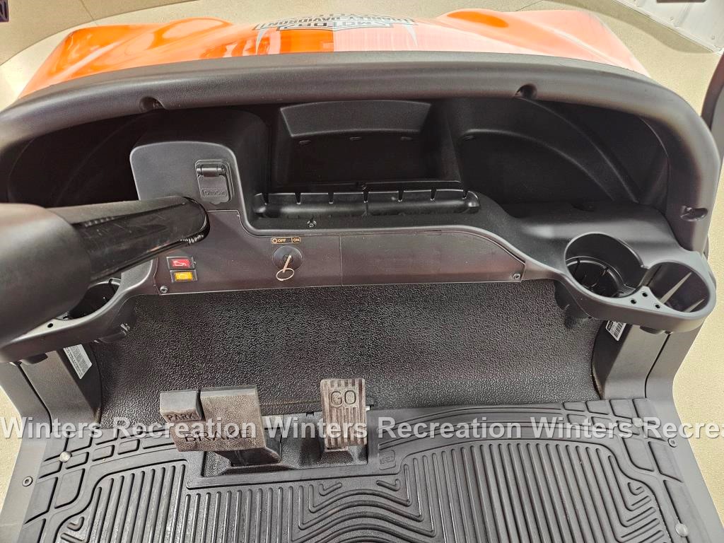 2020 Club Car Tempo Gas EFI STREET READY Golf Cart, Harley Davidson