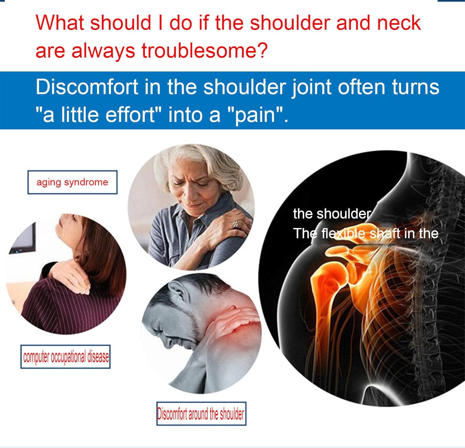 Heating Shoulder Wrap, Recovery Shoulder Brace for Men and Women, Breathable Neoprene Shoulder Support Brace Relief for Shoulder Injuries,L