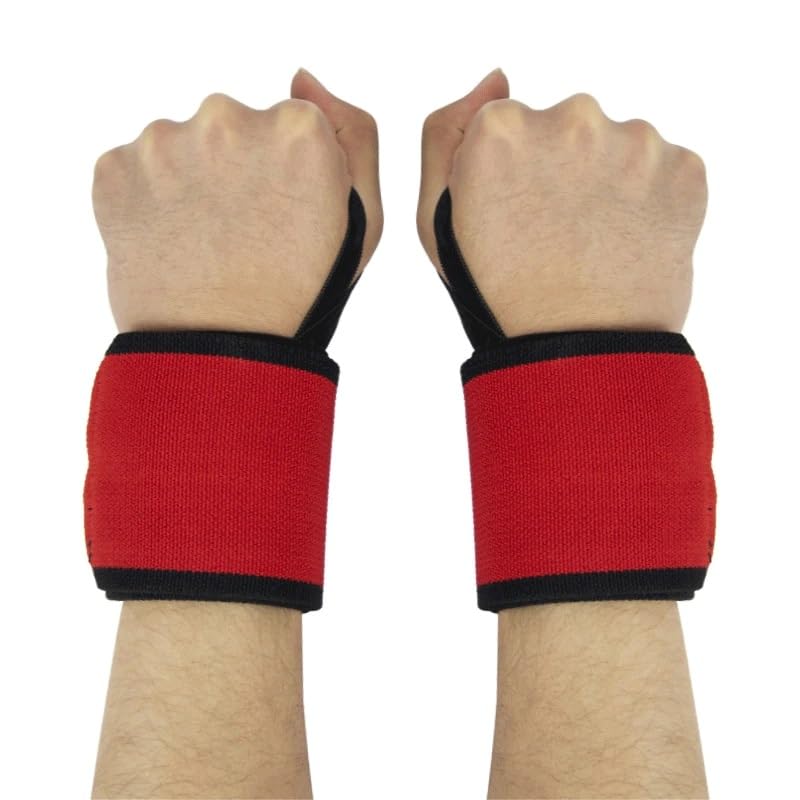 Power Weight Lifting Gym Straps Wraps Training Wristband Wrist Support Brace Powerlifting Fitness