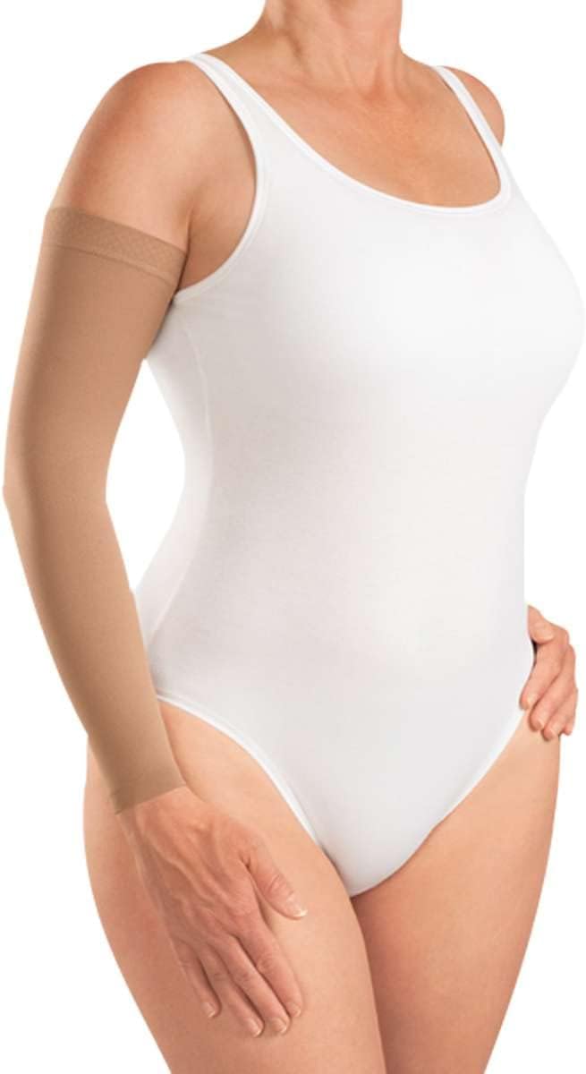 Mediven Harmony Armsleeve 20–30 mmHg Compression Arm Sleeve for Women & Men – Soft, Durable Support with Beaded Silicone Top Band for Secure Stay-Up Fit & Gentle Arm Circulation