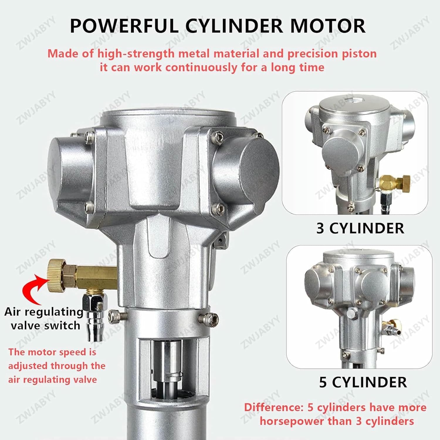 IBC Air Agitator, Pneumatic Tank Mixer Machine, Paint Stirring Machine,Folding Propeller,with Support Hanger,for Ink Dissolver Agitator*