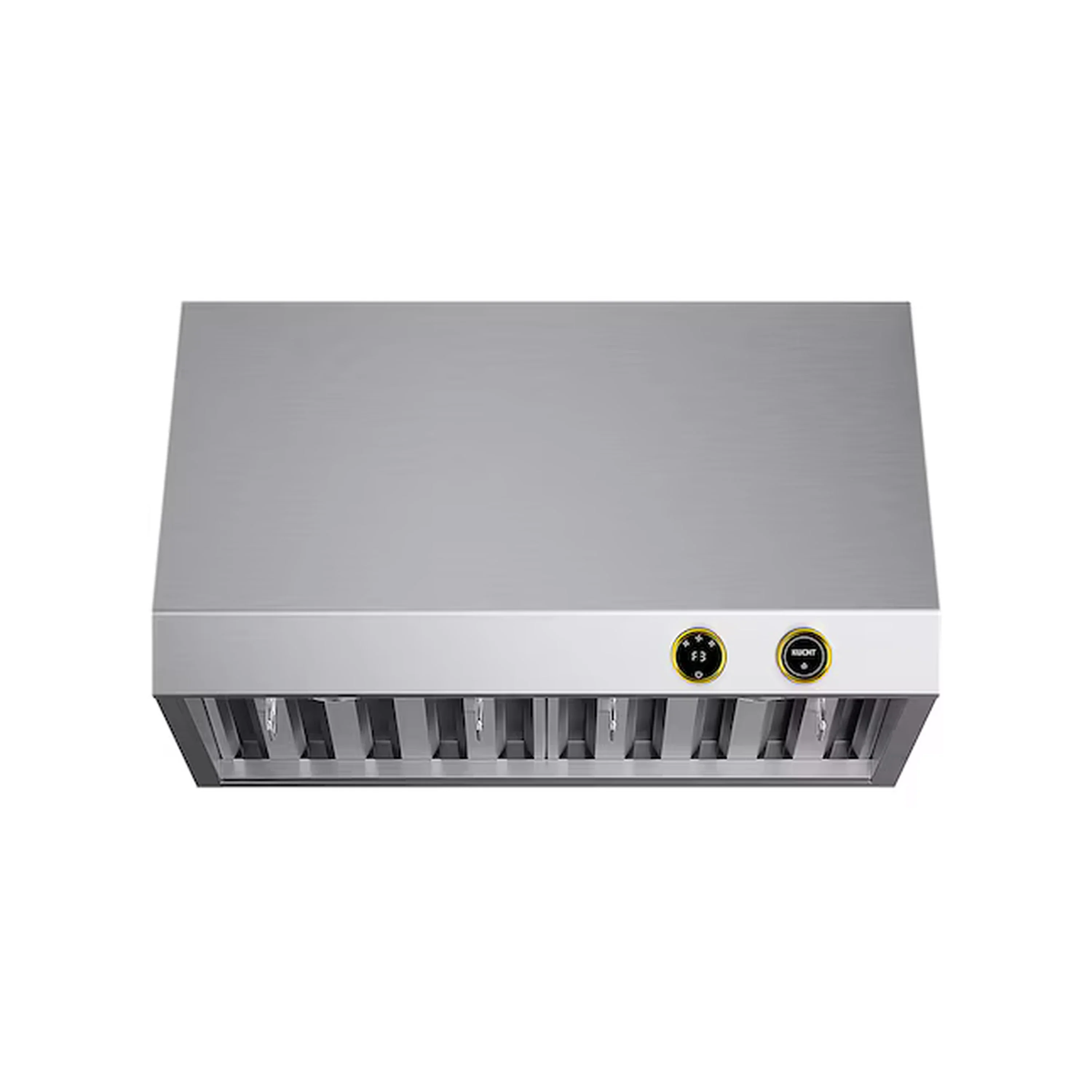 Kucht 30-Inch 900 CFM Under Cabinet in Stainless Steel with Gold Trim (KRH300-GL)