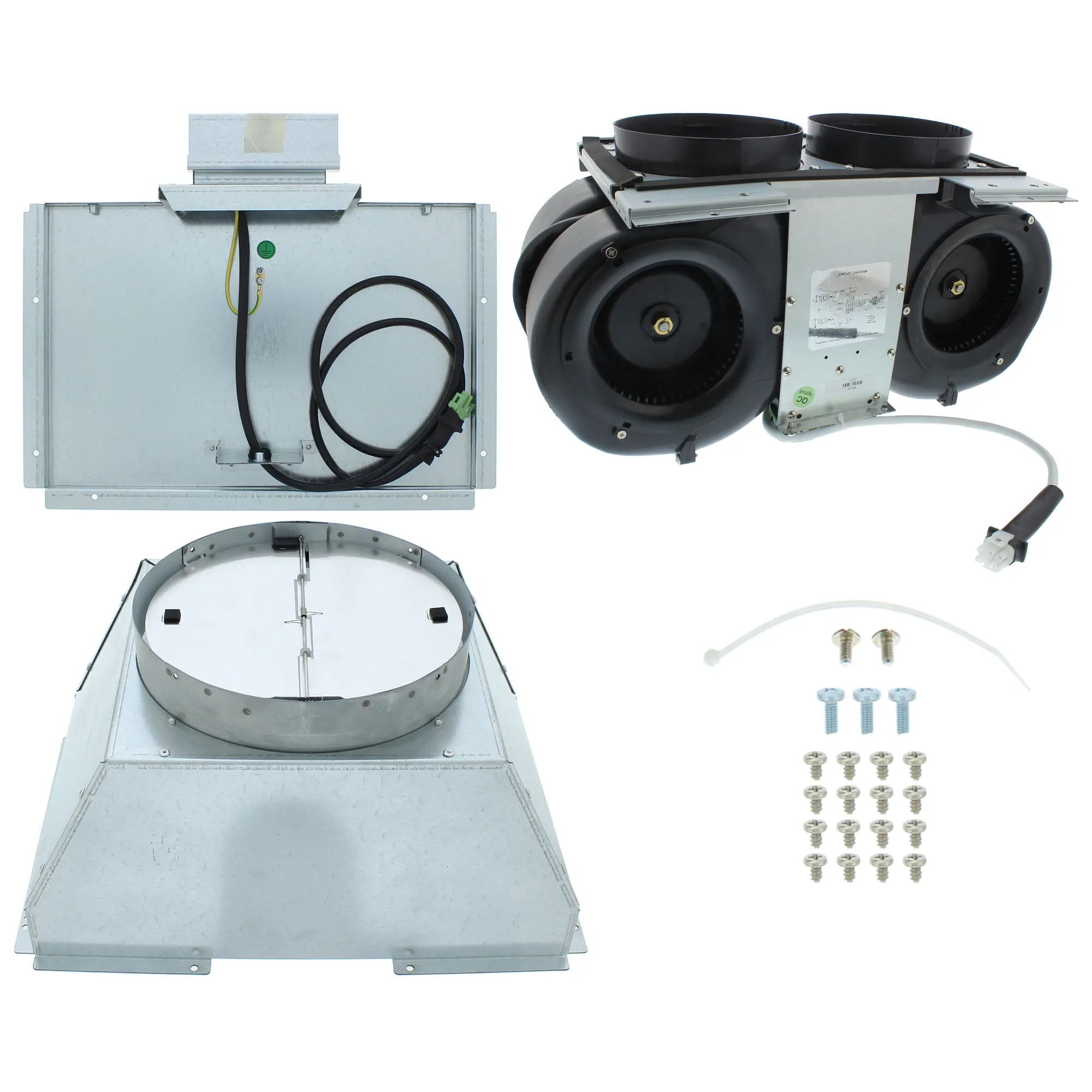 Zephyr Blower, Dual Internal w/ 2 Blowers (PBI-1100B-DME)