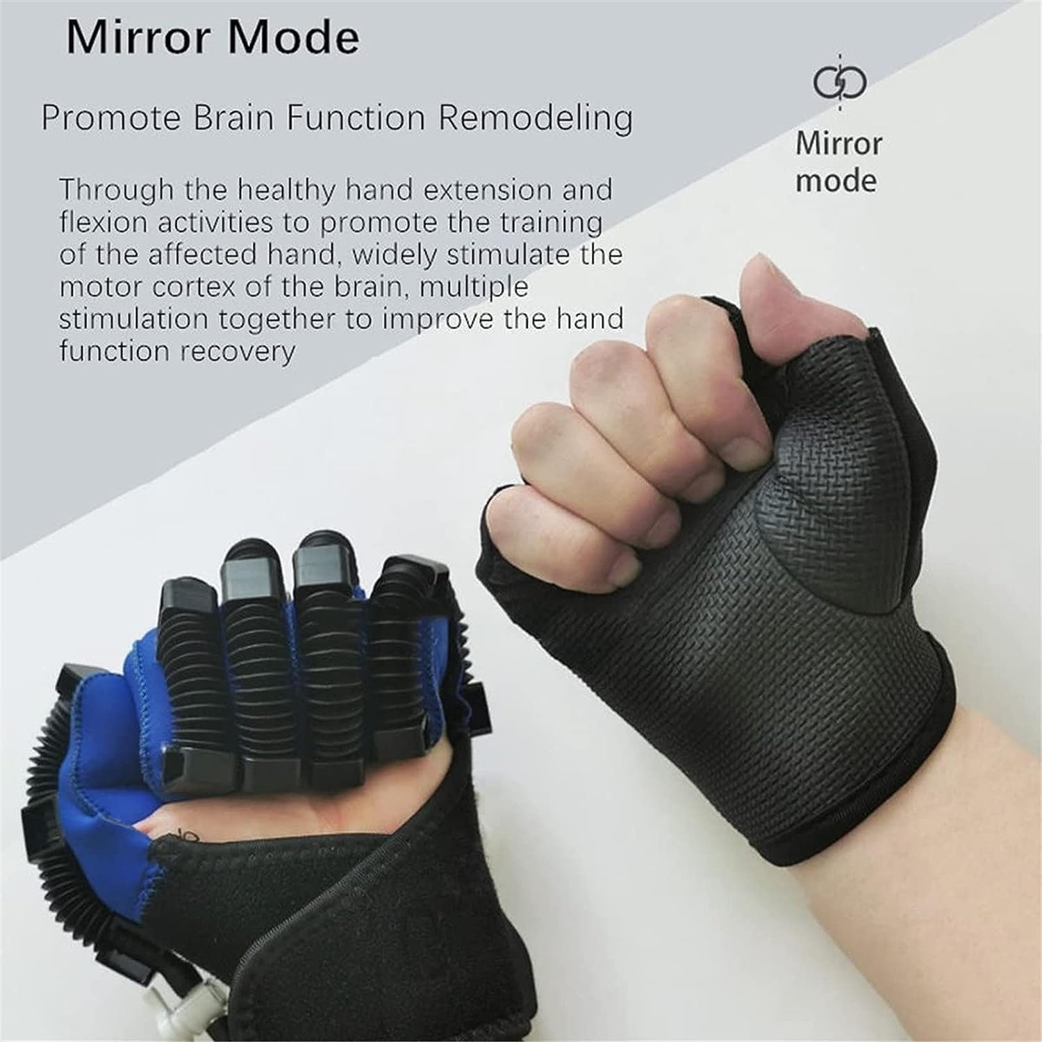 Hand Rehabilitation Robot Gloves Rehabilitation Robot Gloves ，Hand Rehabilitation Device Help Patient With Hand Dysfunction ， Rehabilitation Training To Make Your Fingers Younger ( Color : Righthand ,