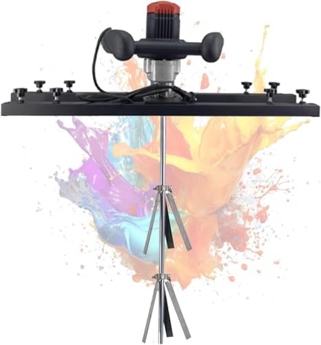 IBC Paint Mixer 3280W Electric Tank Mixer | Agitator with Folding Propeller – Auto Stirrer for Ink Dissolver, Teles 65-125cm