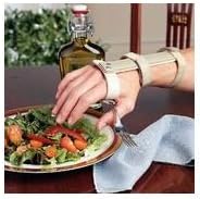 Wrist Support with Palmar Swivel Clip - Large - 3.5