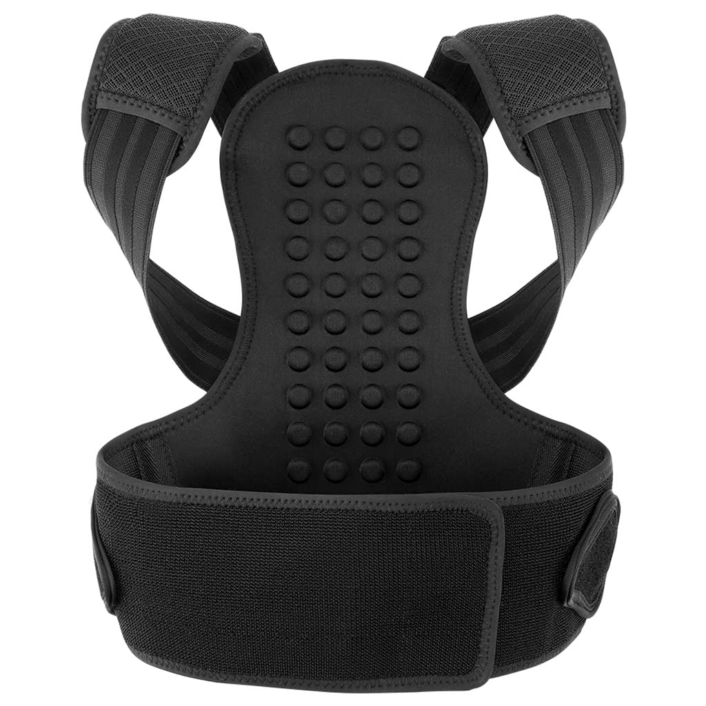 Adjustable Posture Corrector Back Waist Support Spine Brace Belt Postural Trainer Posture Corrector Unisex(M code)
