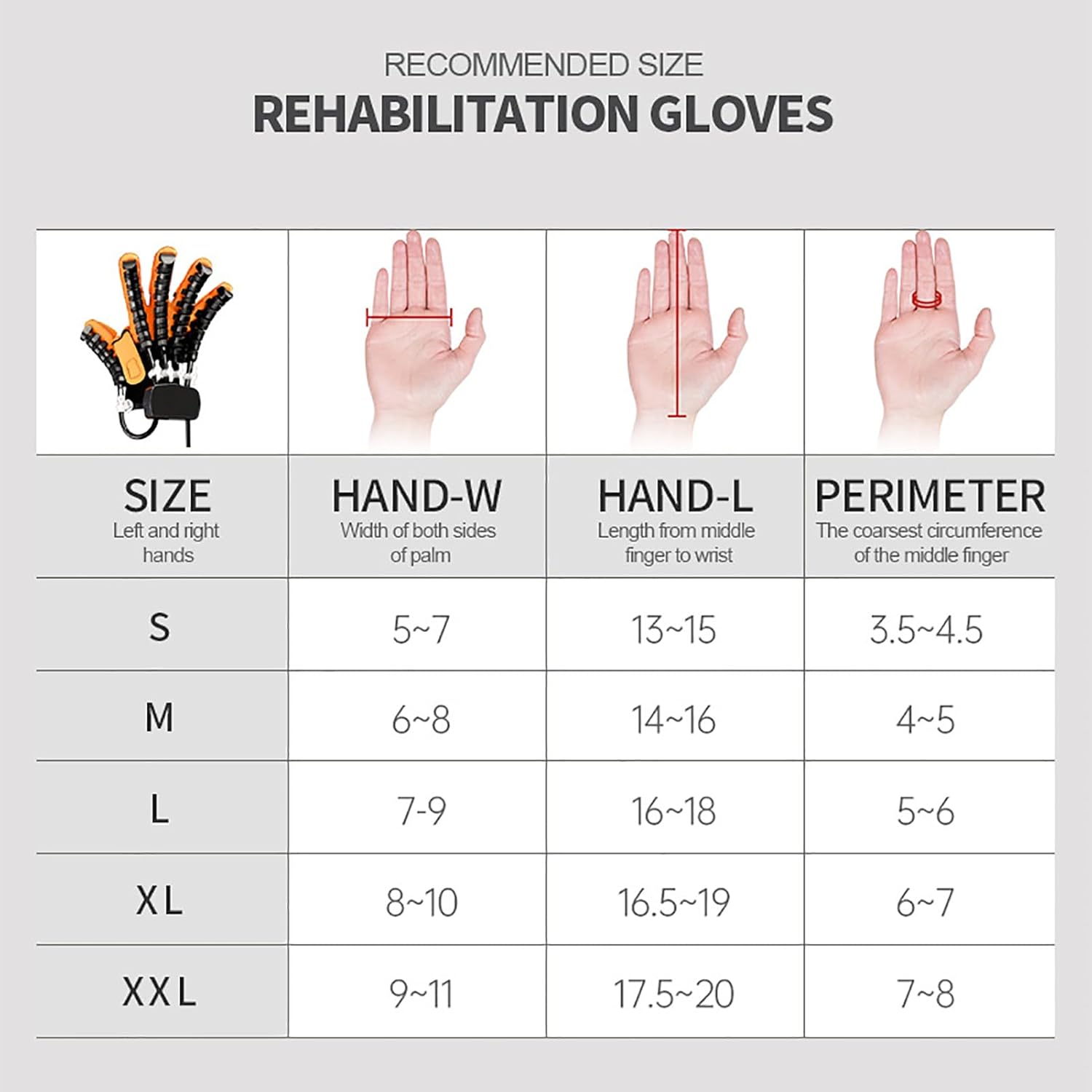 Hand Rehabilitation Robot Gloves for Stroke Patients, Pneumatic Finger Trainer Hand Strengthening Devices for Finger Recovery, 3 Training Modes