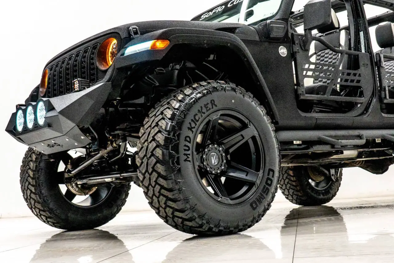 Apocalypse 5 Spoke Wheel for Jeep Gladiator /  Wrangler 5 Lug (Black)