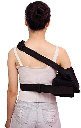 arm Sling Shoulder Sling arm Brace Shoulder immobilizer Shoulder Immobilizer Rotator Cuff Support Brace with Pillow for Men Women Ideal Following Shoulder Dislocation(Size:Rightarm)