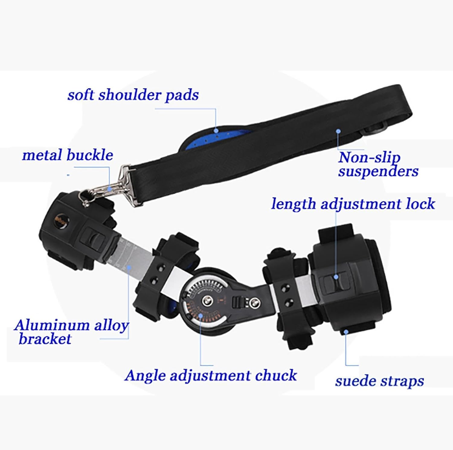 Post-OP Hinged ROM Elbow Brace for Men and Women,Stabilizer Splint, Arm Injury Recovery Support After Surgery,Elbow Support for Pain Relief,Right (Left