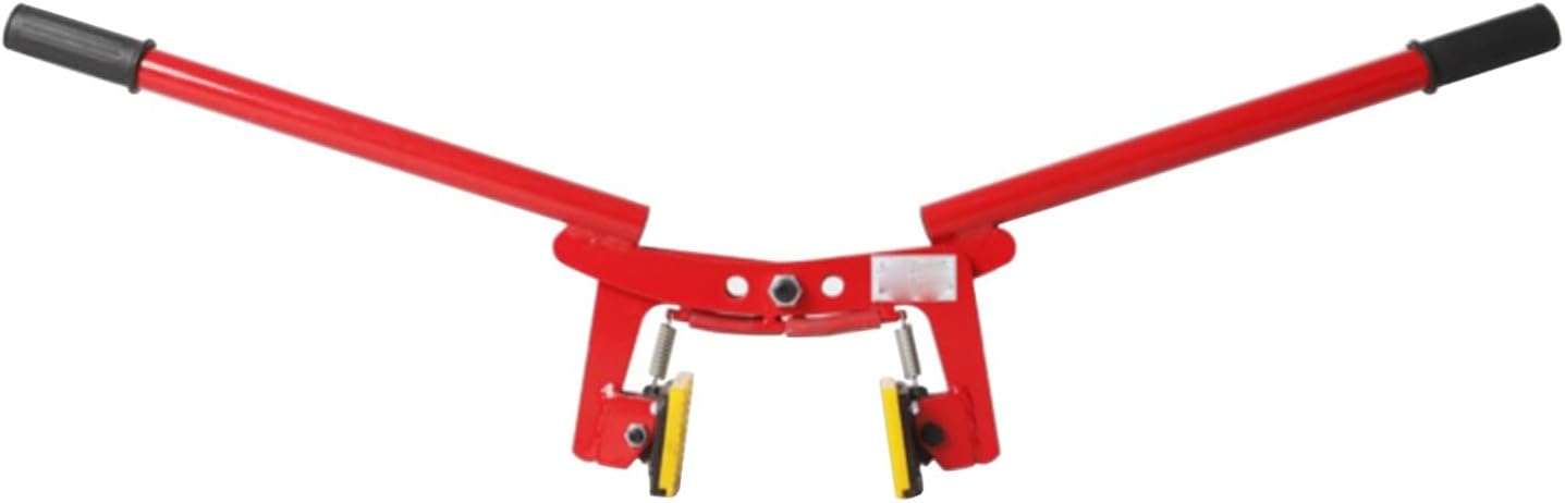 Paving Slab Lifter Paver Granite Slab Lifter with Double Support Arm, Lifting Clamps for Stone/Curb/Brick/Marble, Heavy Duty Stone Clamps with Rubber Handle (L-Opening 18-30cm (7 1/8