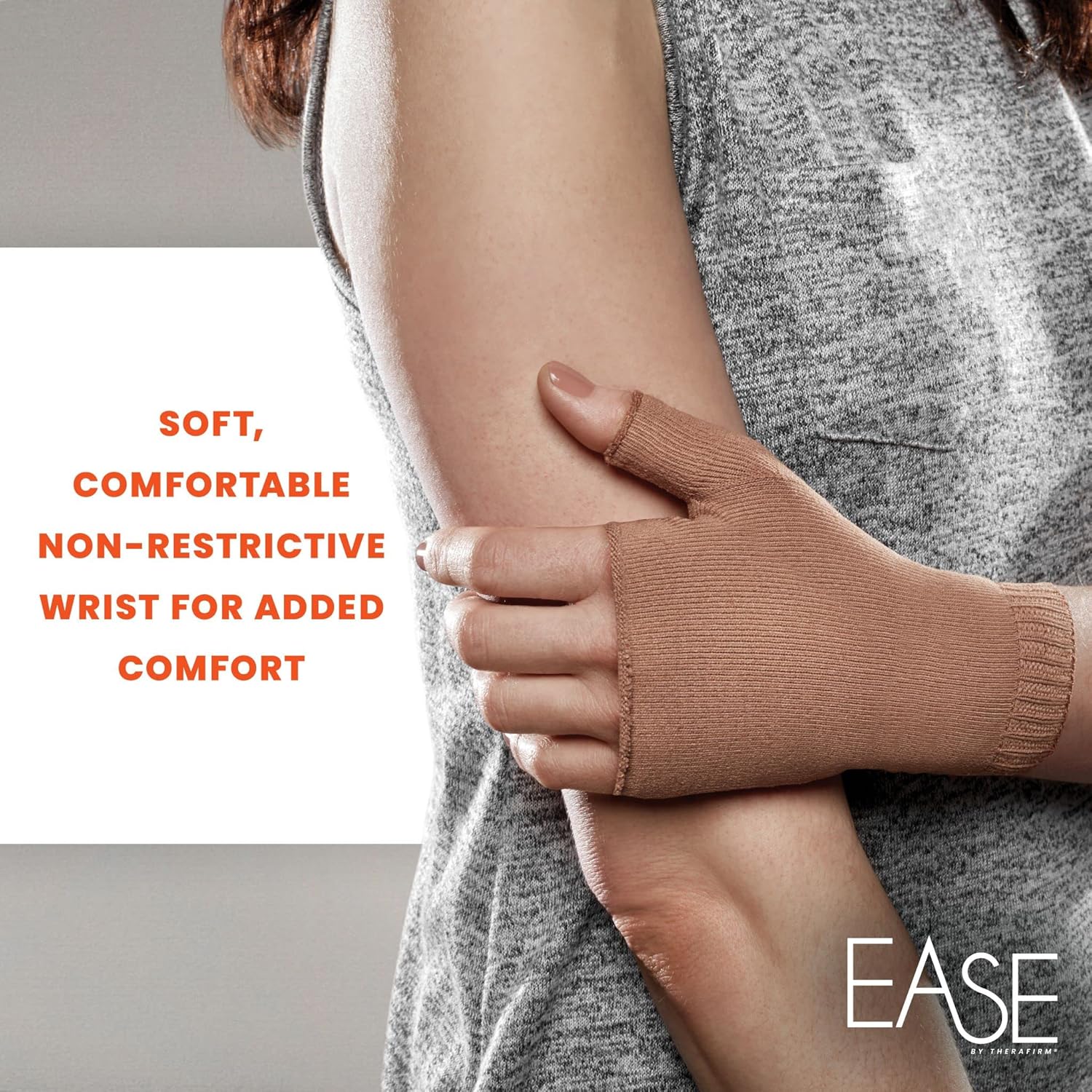 Ease Opaque Lymphedema Gauntlet - 20-30mmHg