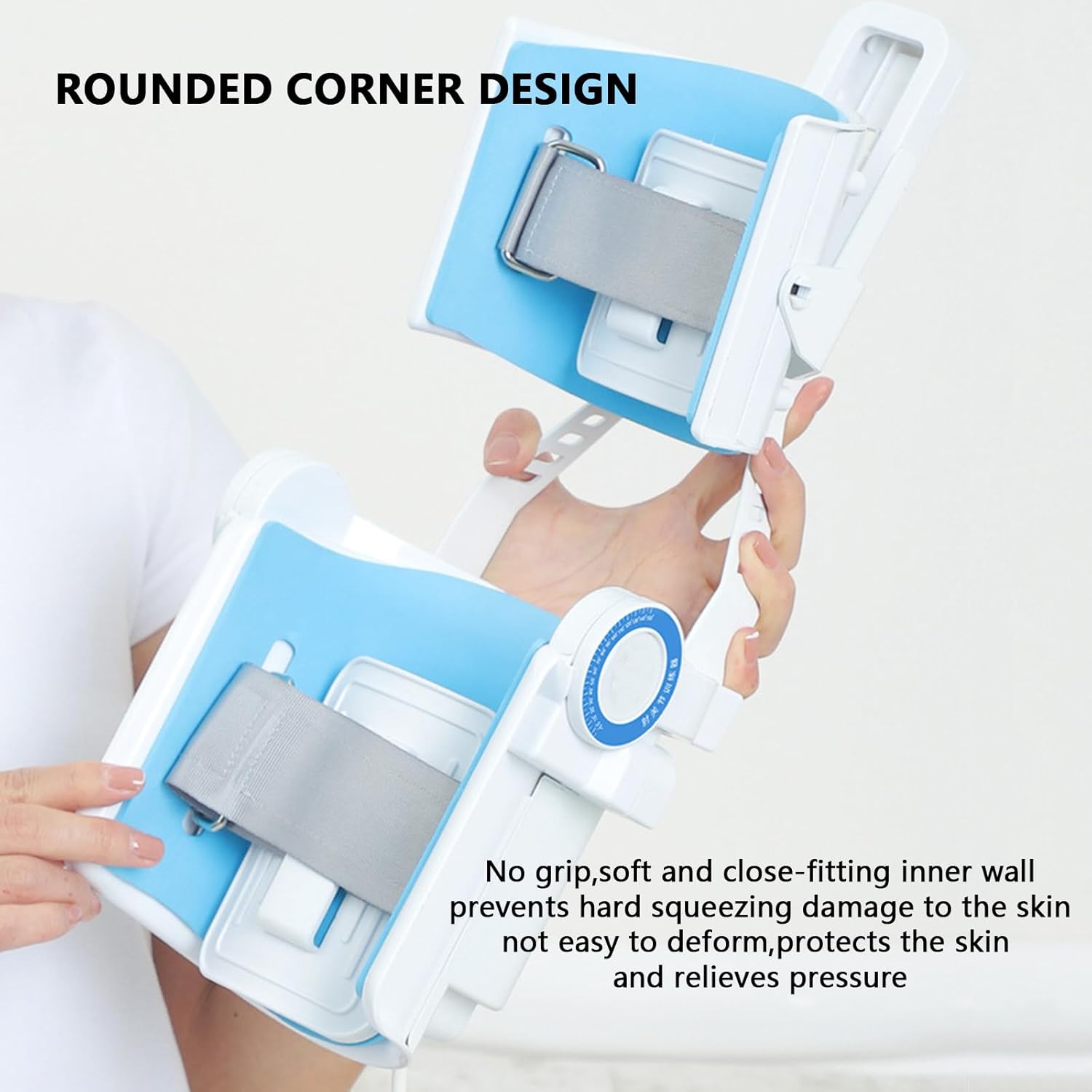 Electric Elbow Joint Rehabilitation Device,-5~150° Adjustable Post Op Elbow Brace Stabilizer Splint,Hinged Elbow Brace Arm Exerciser,for Arm Fracture