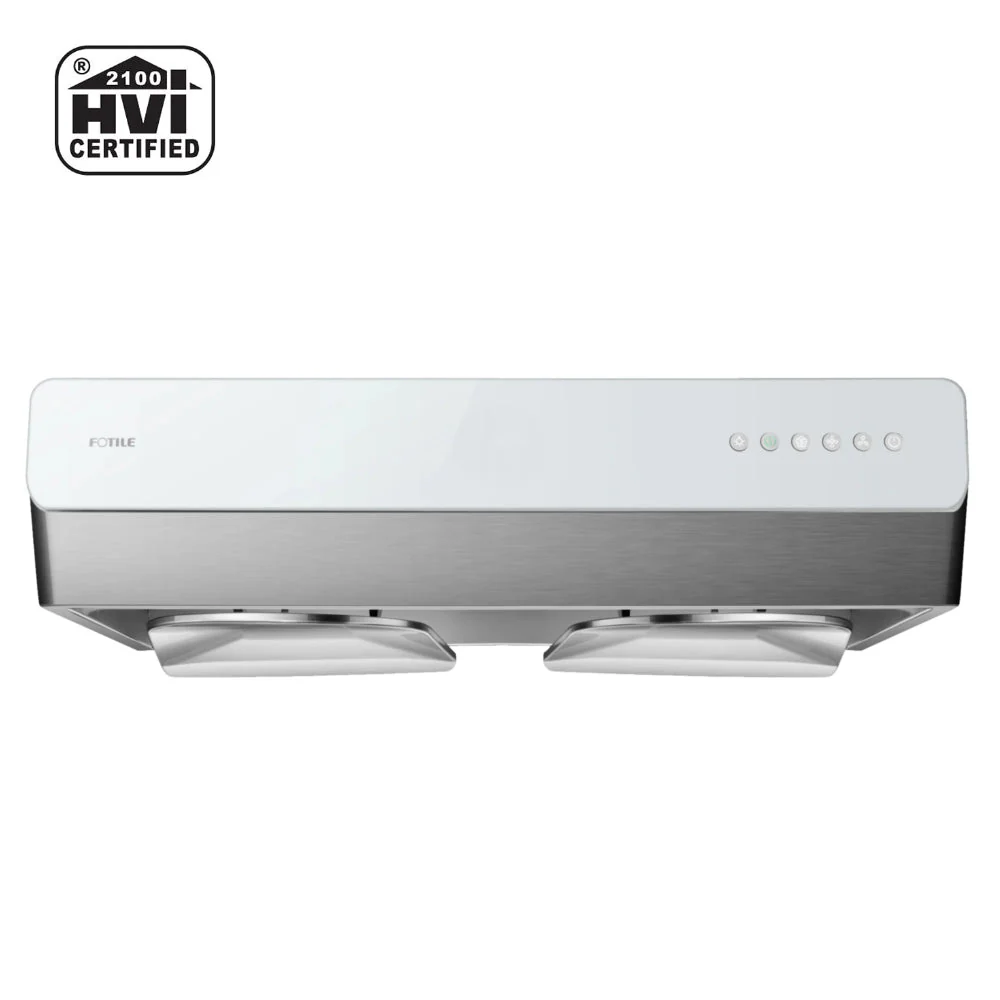 Fotile Pixie Air Series 30-Inch 800 CFM Slim Line Under Cabinet Range Hood with WhisPower Motors and Capture-Shield Technology for Powerful & Quiet Cooking Ventilation (UQS3001)
