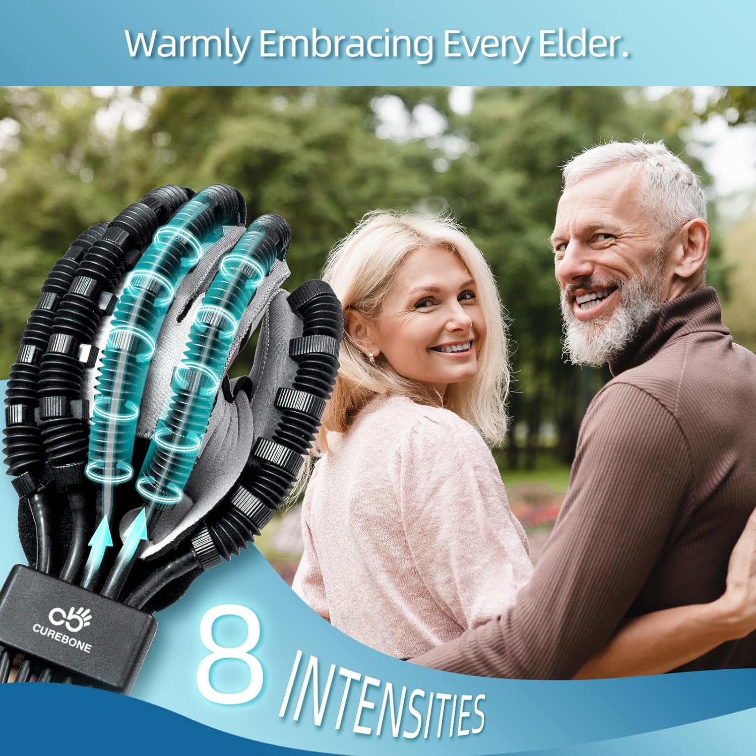 Rehabilitation Robot Gloves, Hand Rehabilitation Robot Gloves, Elite, Easy to Use