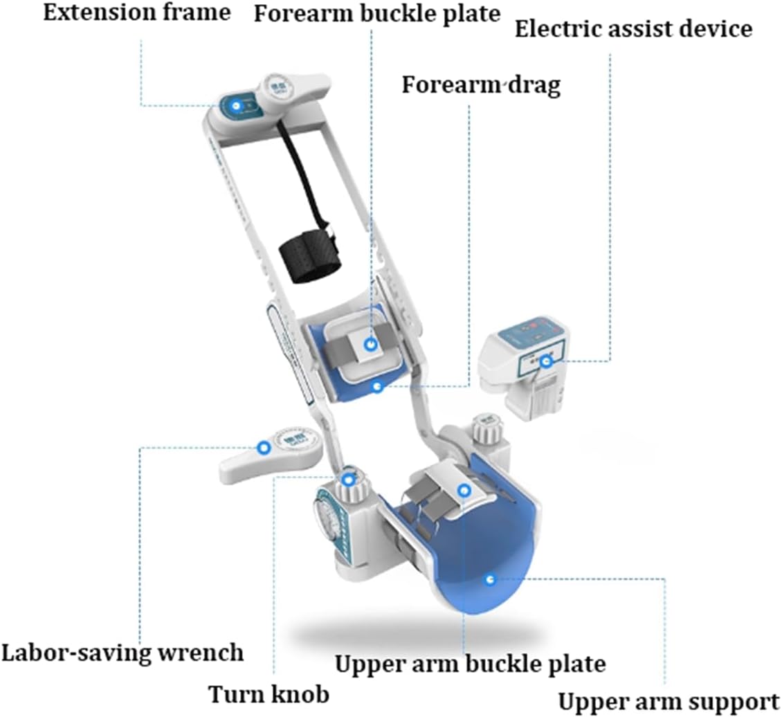 Elbow Joint Training Device,Elbow Braces Hinged Elbow Brace Arm Exerciser, for Arm Fracture Surgery Stiffness straightening and Bending Exercises