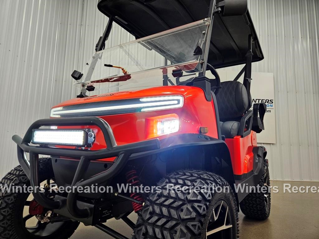 2025 Denago Nomad XL Lithium Ion Golf Cart, Lava